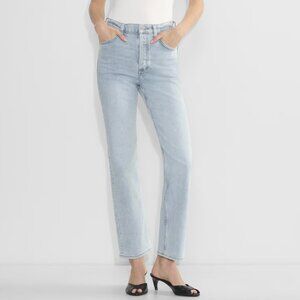 Aritzia Denim Forum Straight Leg Jeans - light wash